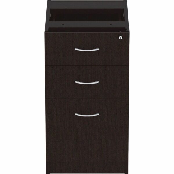 Lorell Essentials Series Box/Box/File Fixed File Cabinet - Image 4