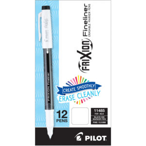 A package of pens with writing on them.