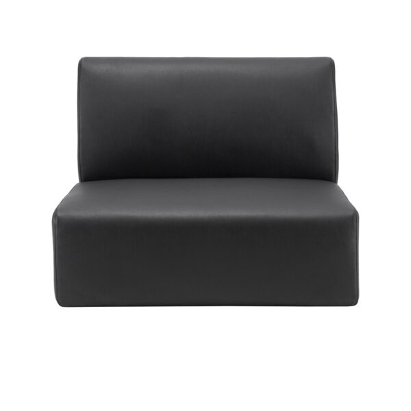 Lorell Contemporary Reception Collection Single Seat Sofa - Image 2