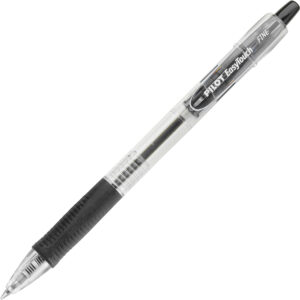 A black and white pen is shown on the ground.