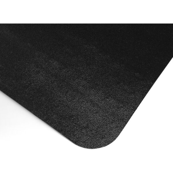 Advantagemat Black® Vinyl Rectangular Chair Mat for Carpets - 48" x 60" - Image 2