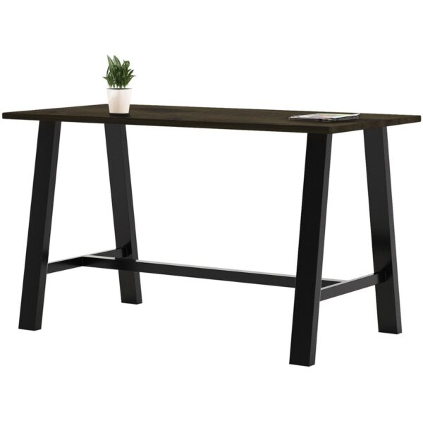 KFI Midtown Solid Wood Top Cafe Table