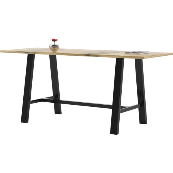 KFI Midtown Solid Wood Top Cafe Table