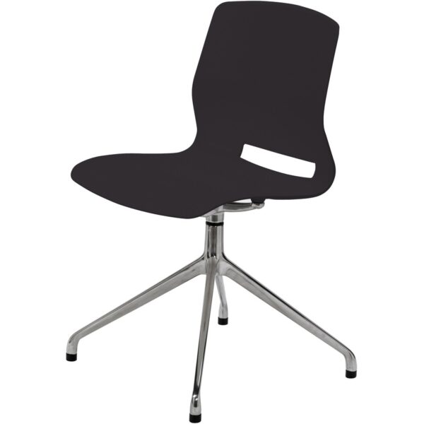 KFI Swey Collection 4-Post Swivel Chair