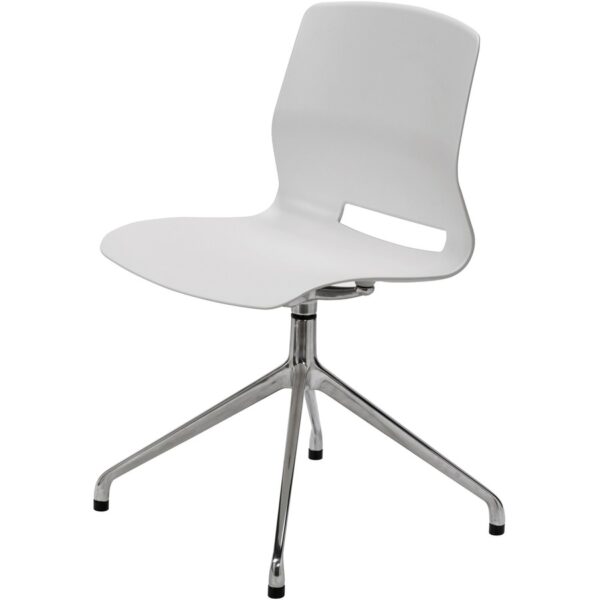 KFI Swey Collection 4-Post Swivel Chair