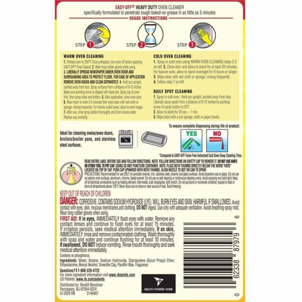 Easy-Off Heavy Duty Oven Cleaner - Image 4