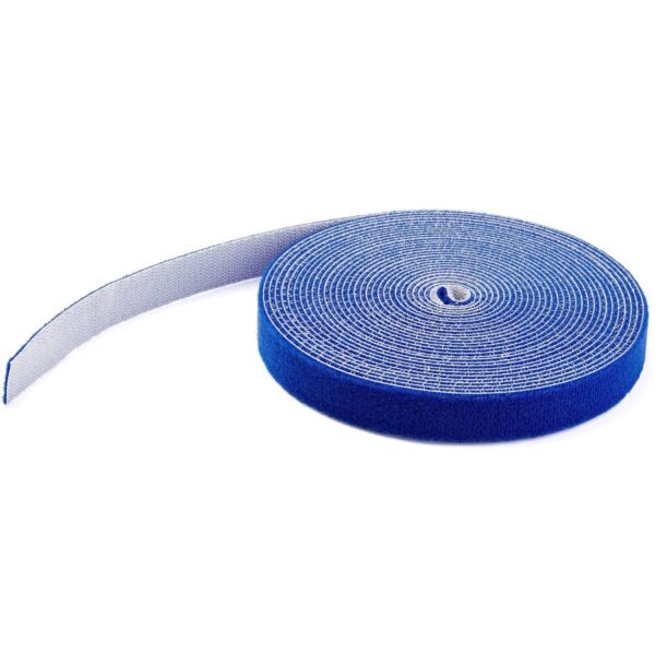 StarTech.com 50ft. Hook and Loop Roll - Blue