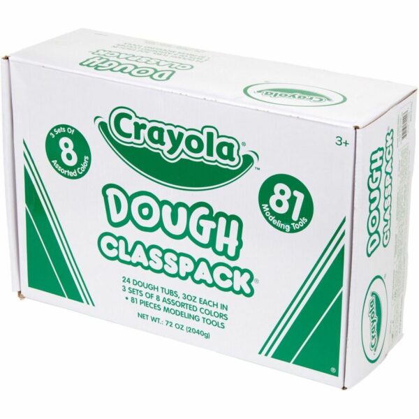 Crayola 8-Color Dough Classpack with Modeling Tools - Image 2