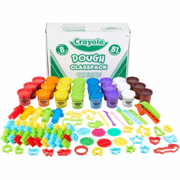 Crayola 8-Color Dough Classpack with Modeling Tools