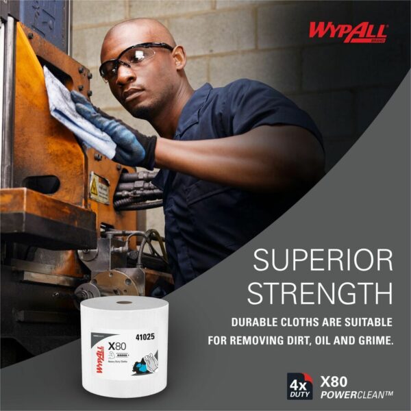 Wypall PowerClean X80 Heavy Duty Cloths - Image 4