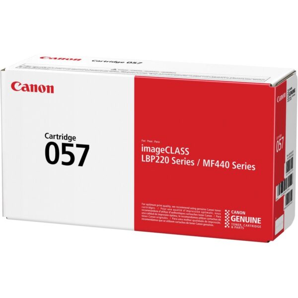 Canon 057 Original Standard Yield Laser Toner Cartridge - Black - 1 Each