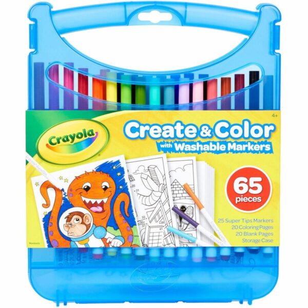 Crayola Super Tips Art Kit - Image 4