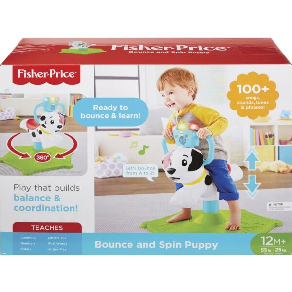 Fisher-Price Bounce & Spin Puppy