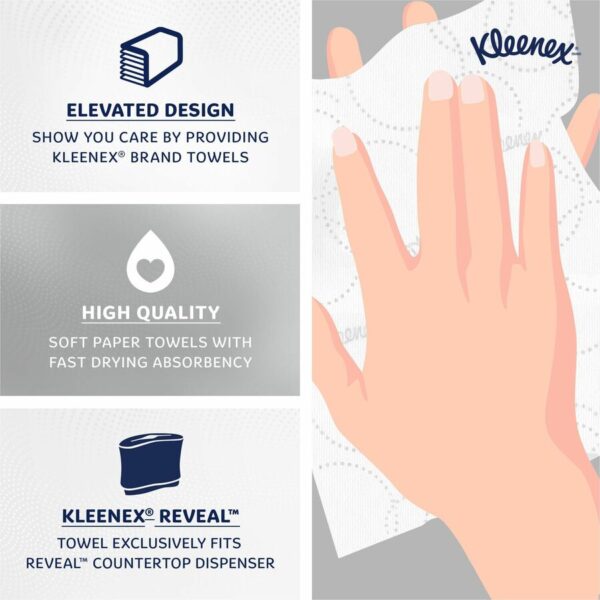 Kleenex Reveal Multifold Paper Towels - Image 3