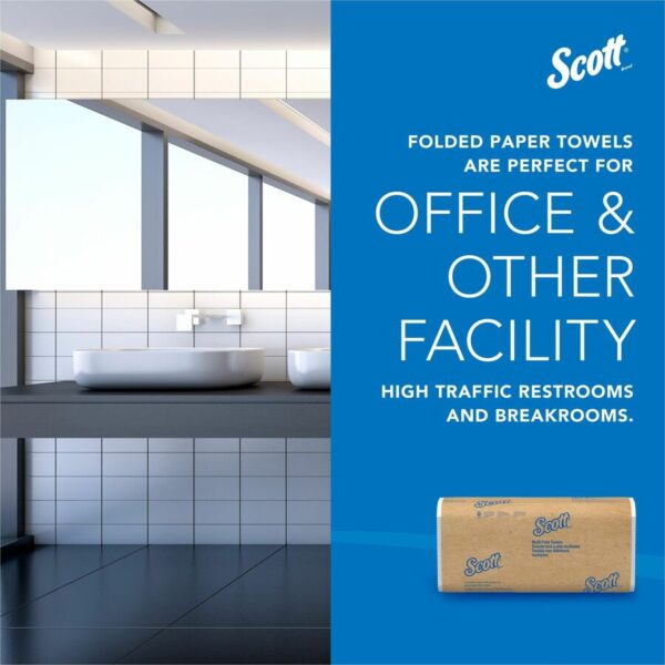 Scott Multifold Paper Towels with Absorbency Pockets - Image 3