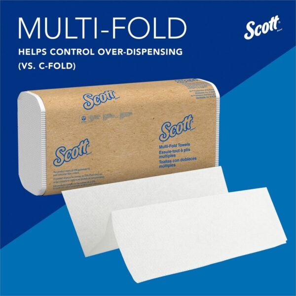 Scott Multifold Paper Towels with Absorbency Pockets - Image 4