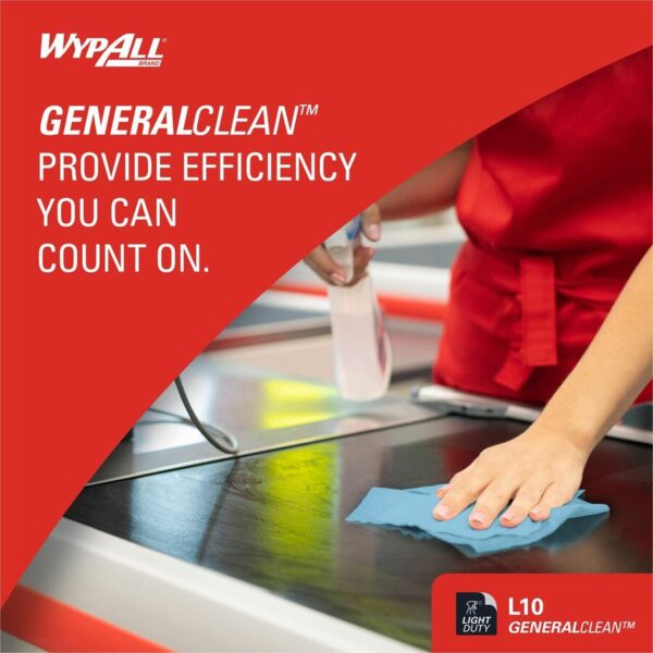 Wypall GeneralClean L10 Light Cleaning Windshield Towels - Image 7