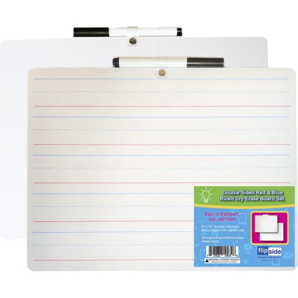 Flipside 2-sided Dry Erase Board Sets