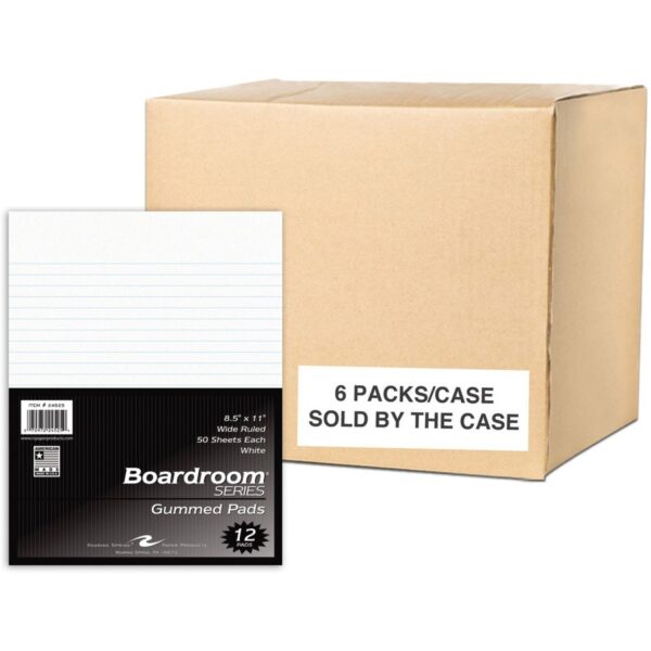 Roaring Spring Boardroom Series Gummed Pad