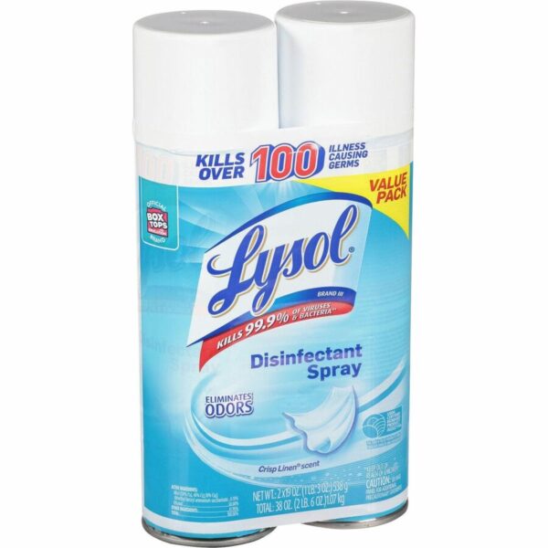 Lysol Crisp Linen Disinfectant Spray - Image 3