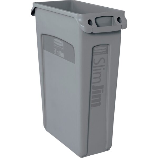 Rubbermaid Commercial Slim Jim 23-Gallon Vented Waste Containers