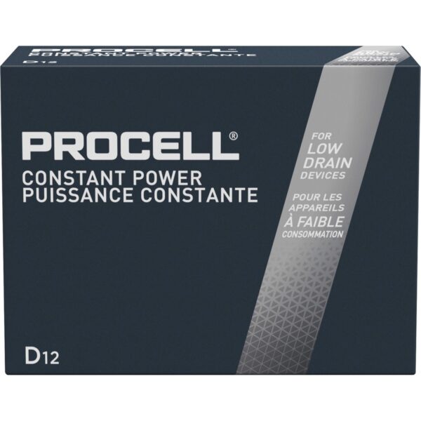 Duracell Procell Alkaline D Battery Boxes of 12 - Image 3