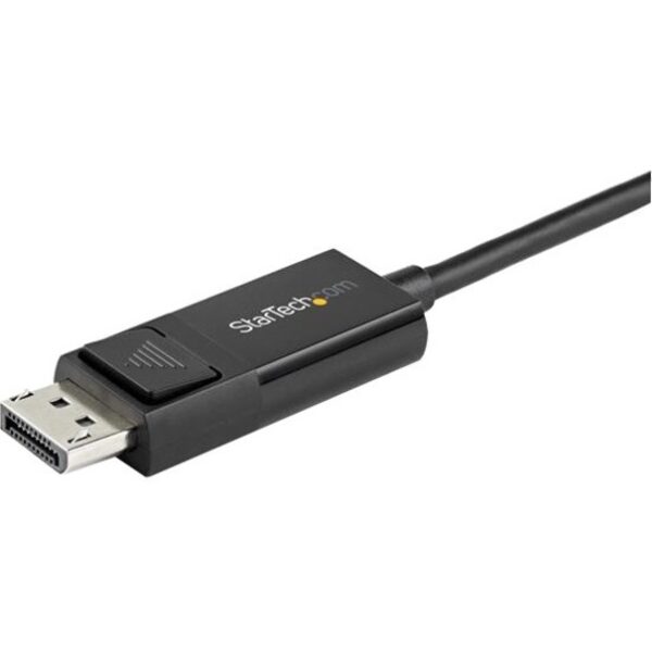 StarTech.com 3.3 ft. (1 m) USB-C to DisplayPort 1.2 Cable - Bi-Directional - Image 4