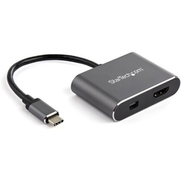 StarTech.com Mini DisplayPort/HDMI/USB-C Audio/Video Adapter