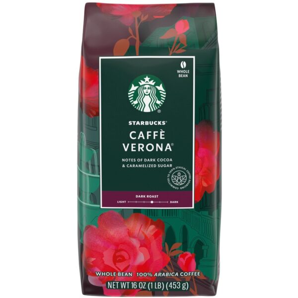 Starbucks Whole Bean Caffe Verona Coffee