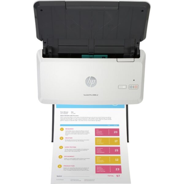 HP ScanJet Pro 2000 s2 Sheetfed Scanner - 600 dpi Optical - Image 2