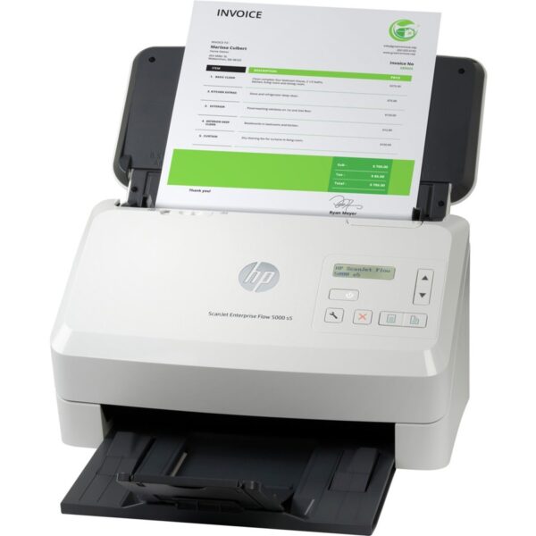 HP Scanjet Enterprise Flow 5000 S5 Sheetfed Scanner - 600 dpi Optical - Image 2