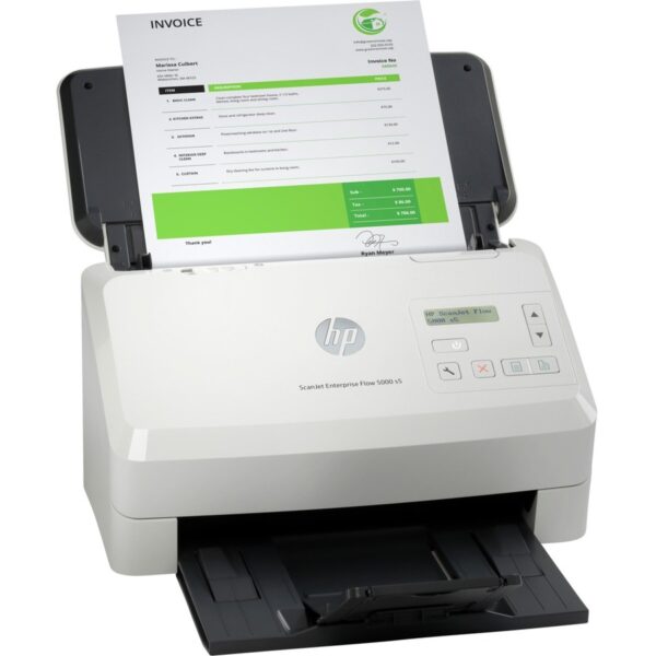 HP Scanjet Enterprise Flow 5000 S5 Sheetfed Scanner - 600 dpi Optical - Image 3