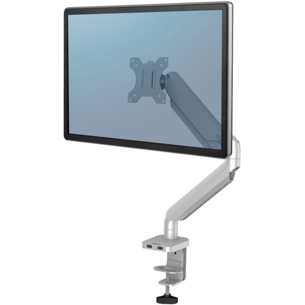 Fellowes Platinum Mounting Arm for Monitor - Silver - Image 2