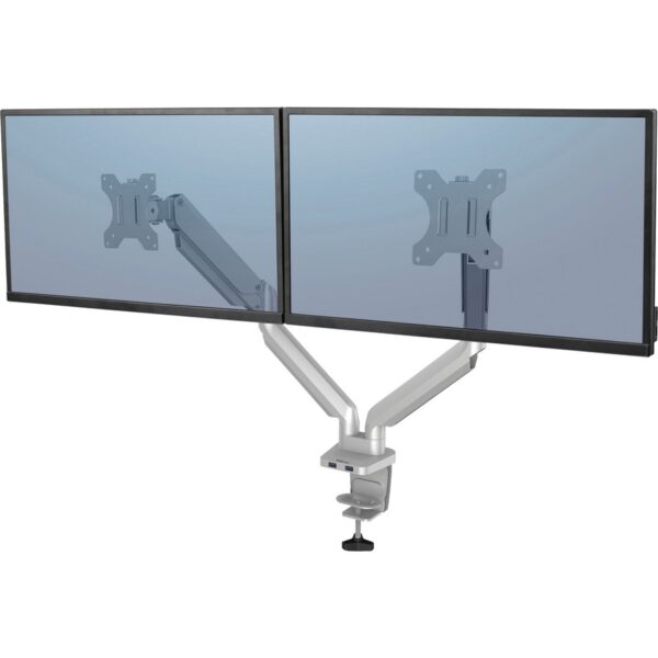 Fellowes Platinum Mounting Arm for Monitor - Silver - Image 2