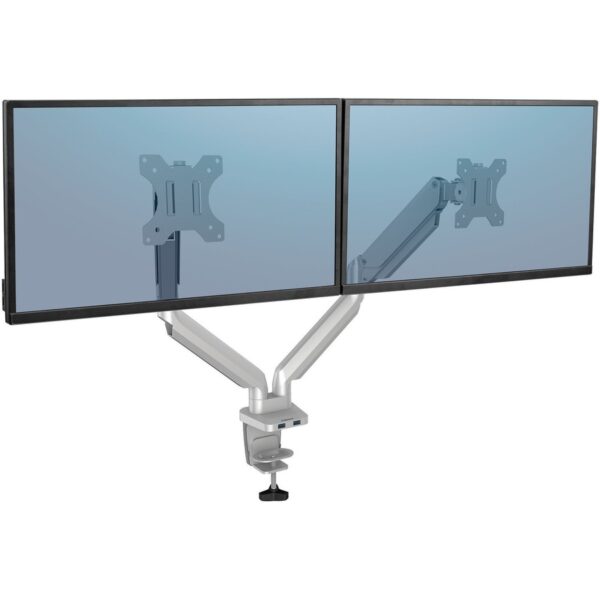 Fellowes Platinum Mounting Arm for Monitor - Silver - Image 3