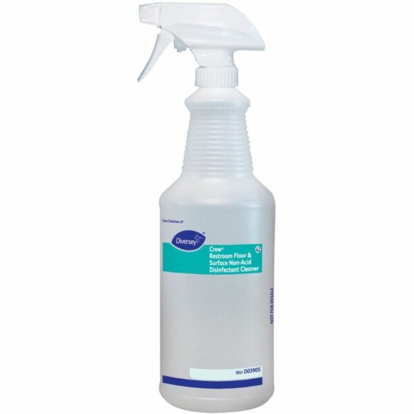 Diversey Empty Spray Bottle for Diversey Crew Restroom Disinfectant Cleaner