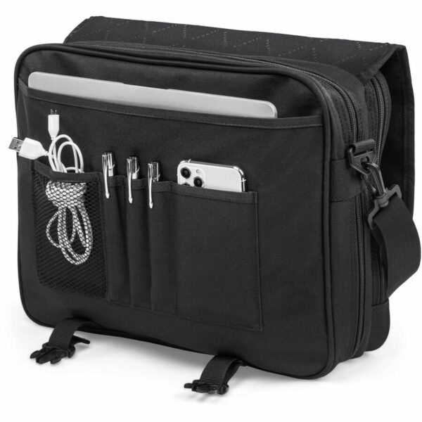 bugatti THE ASSOCIATE Carrying Case (Briefcase) for 15.6" Notebook - Black - Image 3