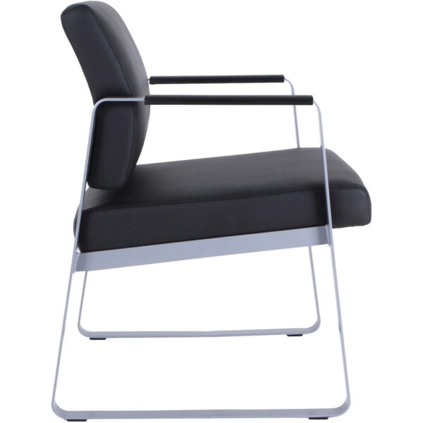 Lorell Healthcare Reception Sled Base Guest Chair - Image 2