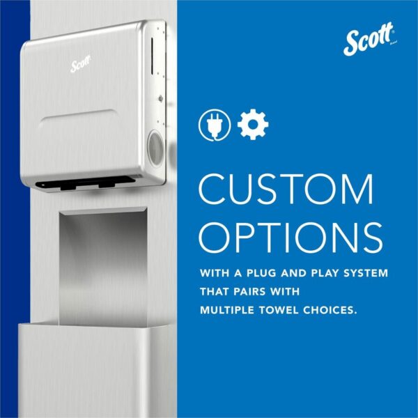 Scott Pro Recessed Hard Roll Towel Dispenser Housing - No Trim Panel - Image 6