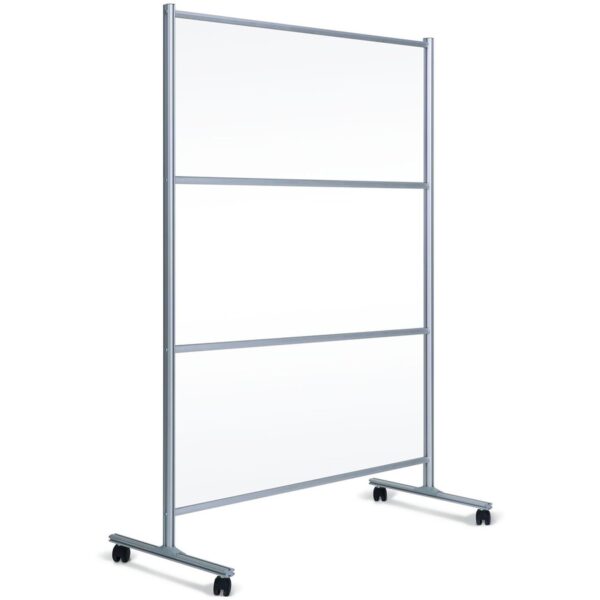 Bi-silque Mobile Glass Panel Divider - Image 2