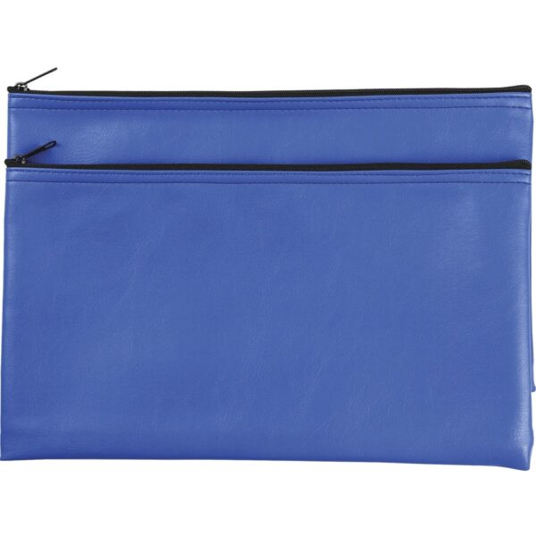 Sparco Carrying Case (Wallet) Cash, Check, Receipt, Office Supplies - Blue