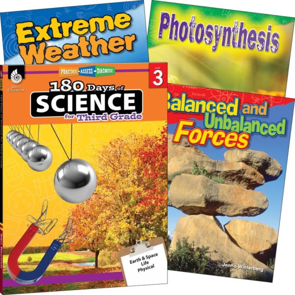 Shell Education Learn At Home Science 4-book Set Printed Book