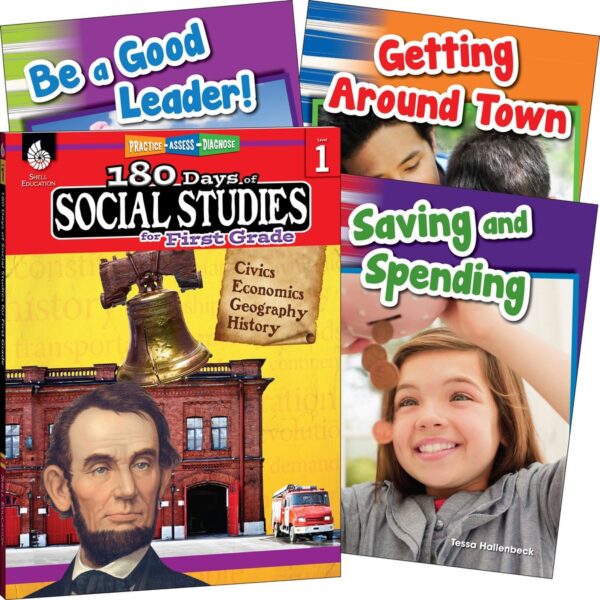 Shell Education Learn At Home Social Studies Books Printed Book