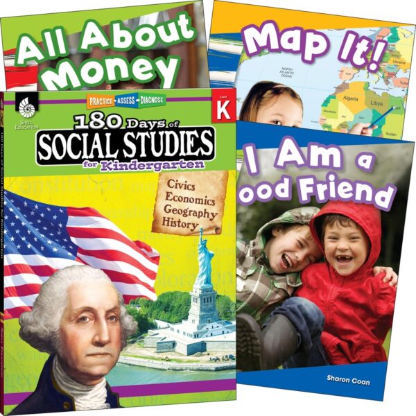 Shell Education Learn At Home Social Studies Books Printed Book