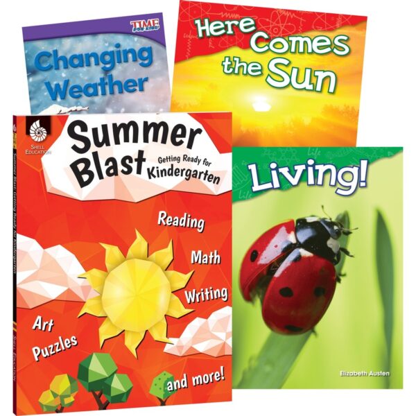 Shell Education Learn-At-Home Summer Science Set Printed Book by Jodene Smith