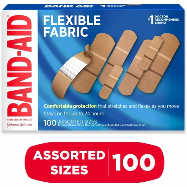 Band-Aid Flexible Fabric Adhesive Bandages - Image 3