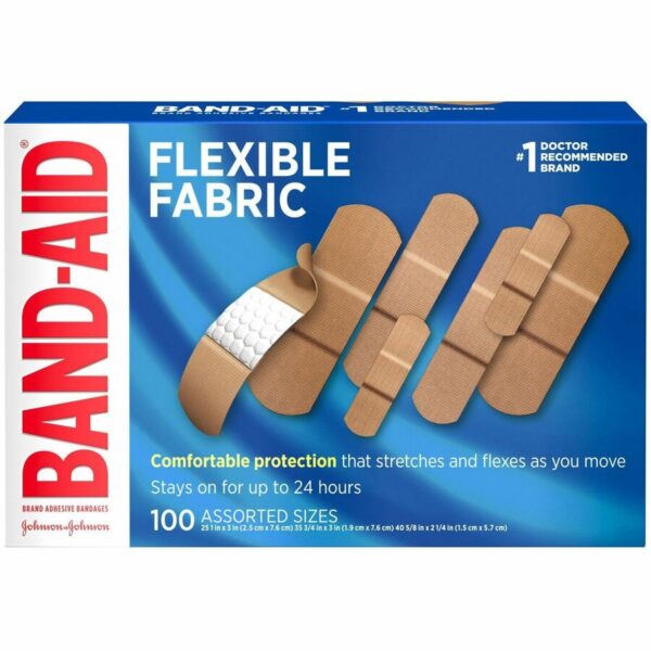 Band-Aid Flexible Fabric Adhesive Bandages