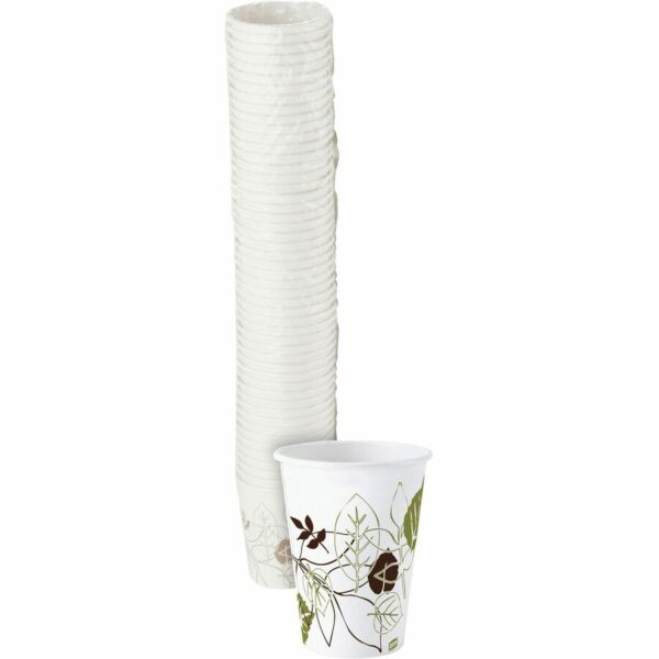 Dixie Pathways 10 oz Paper Hot Cups By GP Pro