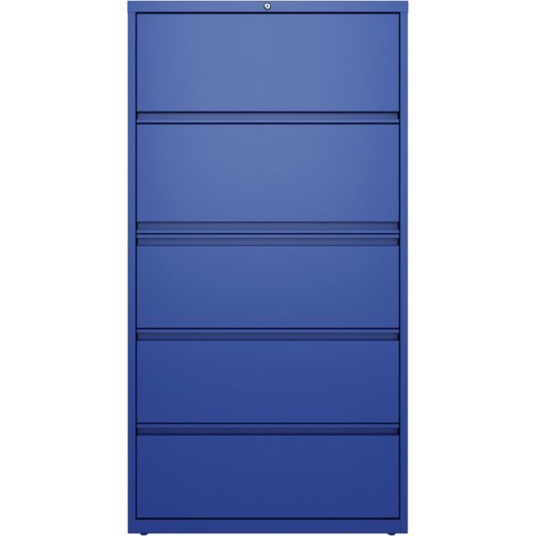 Lorell Fortress Series Lateral File w/Roll-out Posting Shelf - Image 3