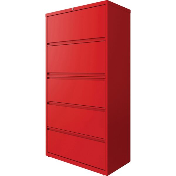 Lorell Fortress Series Lateral File w/Roll-out Posting Shelf - Image 2